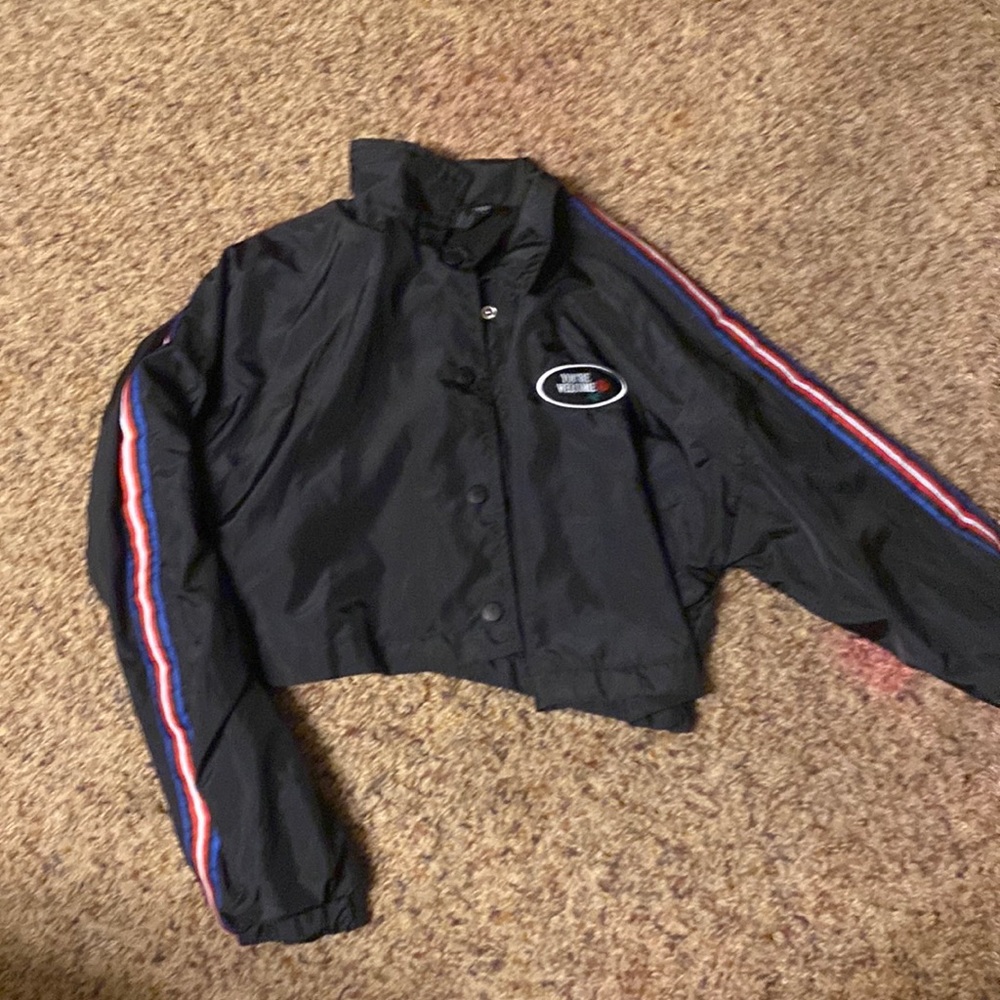 cropped puffed jacket